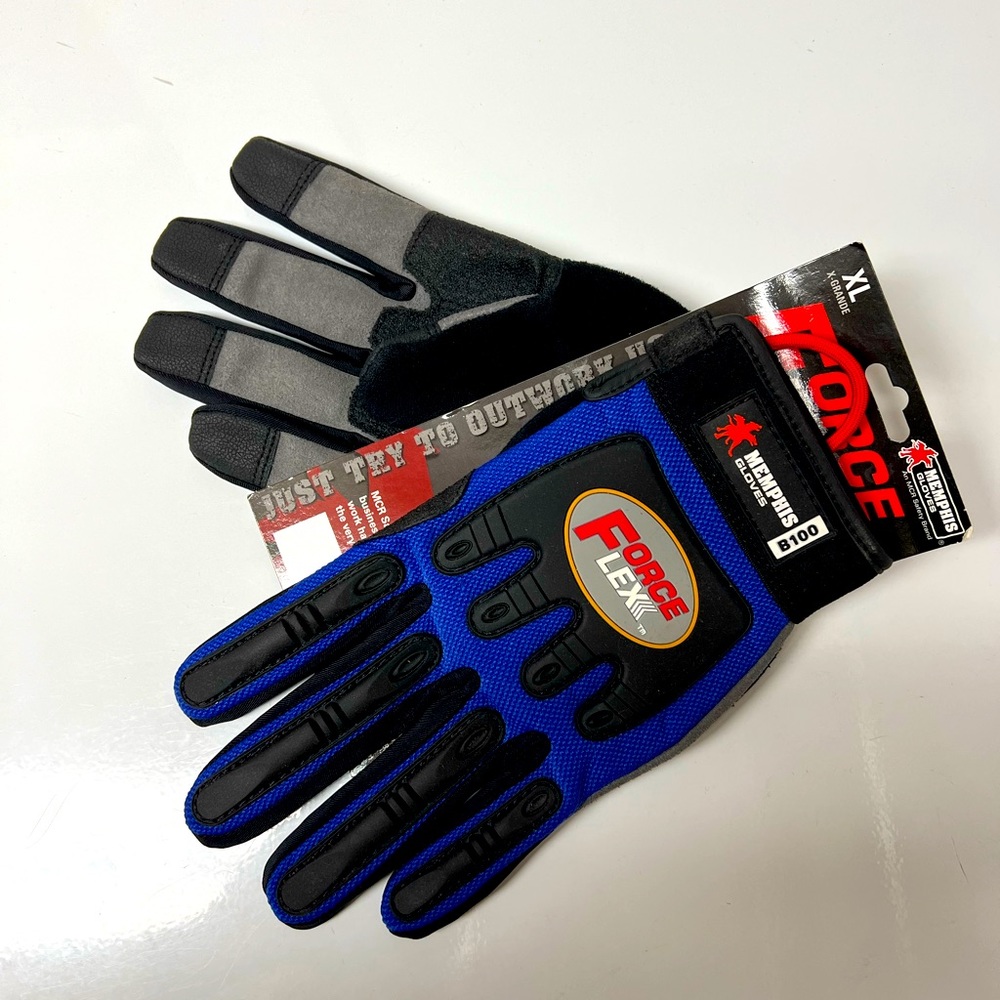 Memphis mechanic gloves.